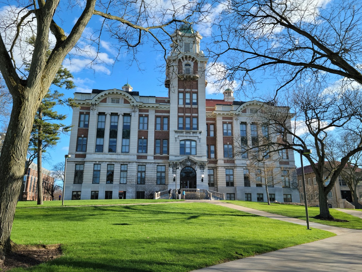 Grand academic hall representing the Graduate School